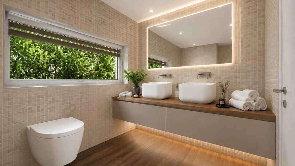 Casa a Schiera d'angolo 5.5 locali con giardino a Brè sopra Lugano