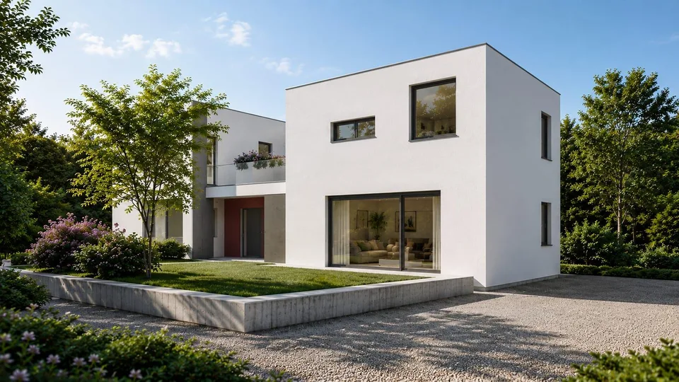 Casa a Schiera d'angolo 5.5 locali con giardino a Brè sopra Lugano