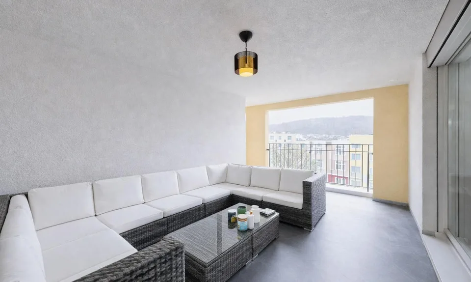 Grosse 5.5-Zimmer Wohnung mit unverbaubarer Aussicht in Schlieren