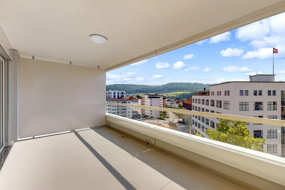 Living above the Rhine Falls