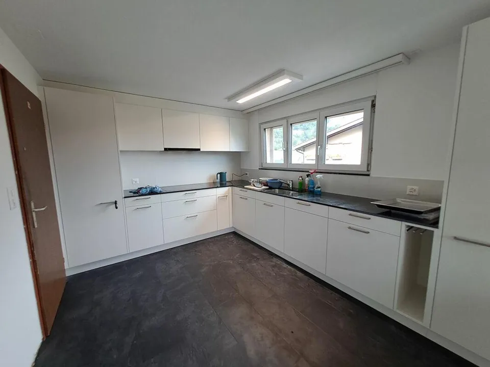 Gemütliche Wohnung mit Aussicht in die Berge