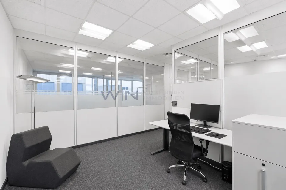 KLIMATISIERTES BÜRO inkl. kompletter INFRASTRUKTUR