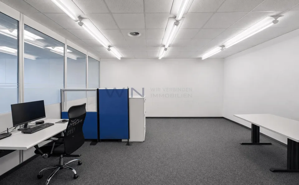 KLIMATISIERTES BÜRO inkl. kompletter INFRASTRUKTUR