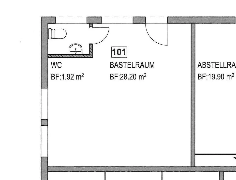 Bastel-/Lagerraum zu vermieten