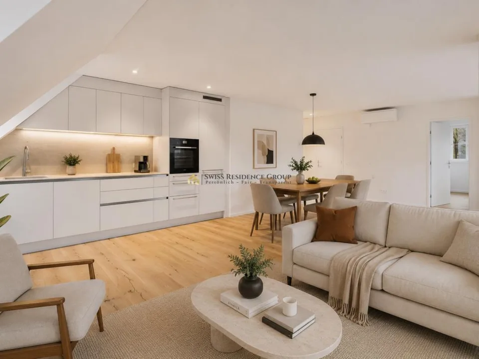 Mit Klimaanlage durch den Sommer - Exklusive 3.5-Zimmer-Neubauwohnung im Erstbezug