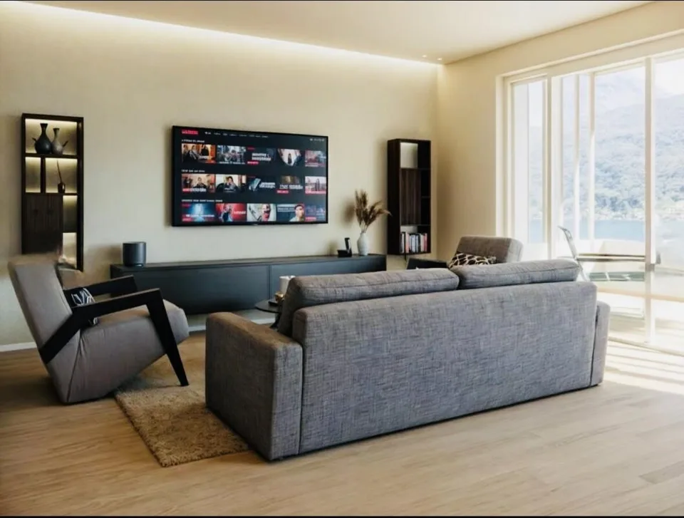NEUE MODERNE 4.5 ZIMMER WOHNUNG MIT GARTEN UND SEEVIEW IN MELIDE