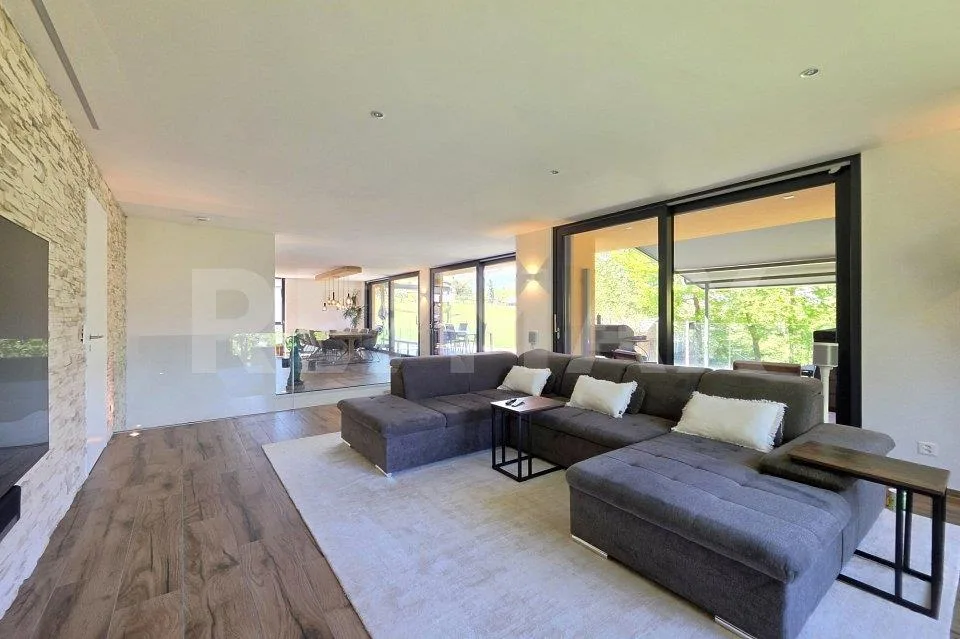 Modernes Einfamilienhaus mit Weitblick über das Rhonetal in Susten/VS