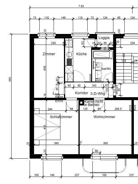 3-ZWG im 2.OG, in 8048 Zürich zu vermieten