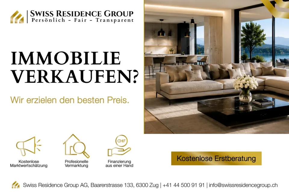Living in the green by Lake Zurich - spacious - in a family-friendly location