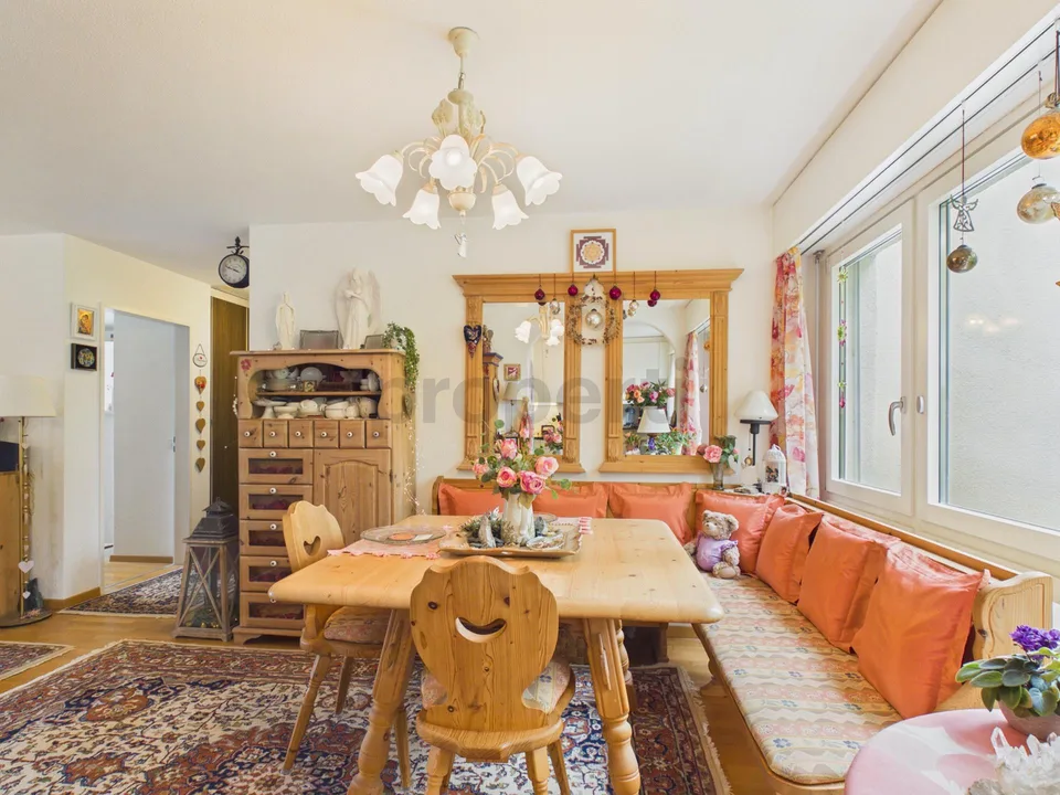 Bright apartment with plenty of space and a great view