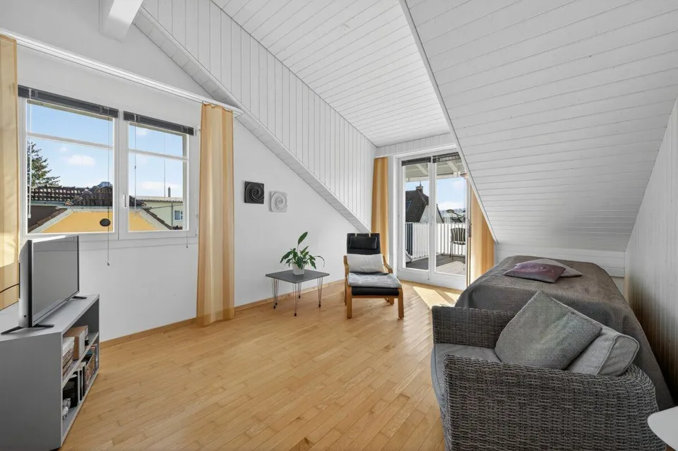 Una casa con vista, ben mantenuta e situata al centro