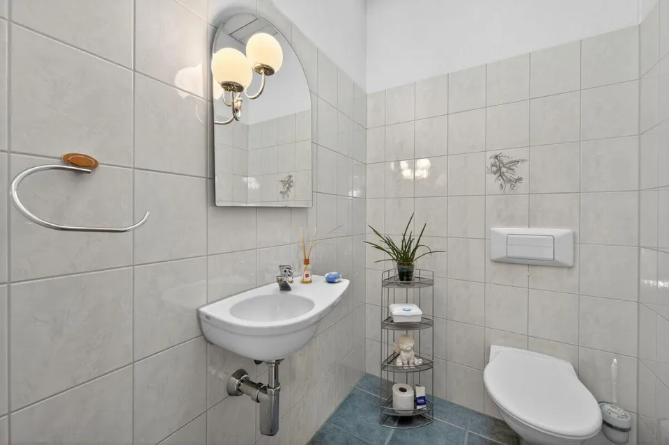 Una casa con vista, ben mantenuta e situata al centro
