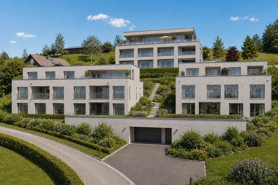 luxuriöse 3.5-Zimmer-Attika-Wohnung mit grosser Terrasse