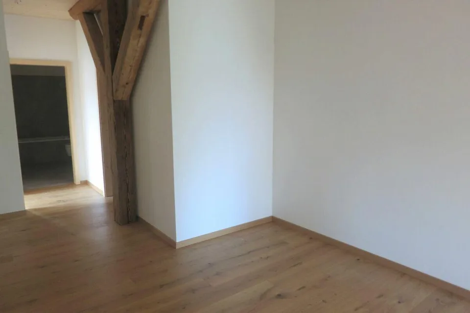 Einzigartiges Wohnambiente - 2½ Zimmer mit Holzelementen und Loggia