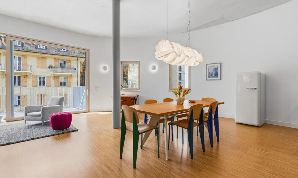 Einzigartige 2,5 Zimmer (99 m²) – Ehemaliges Suchard-Silo – Foto 4 von 11