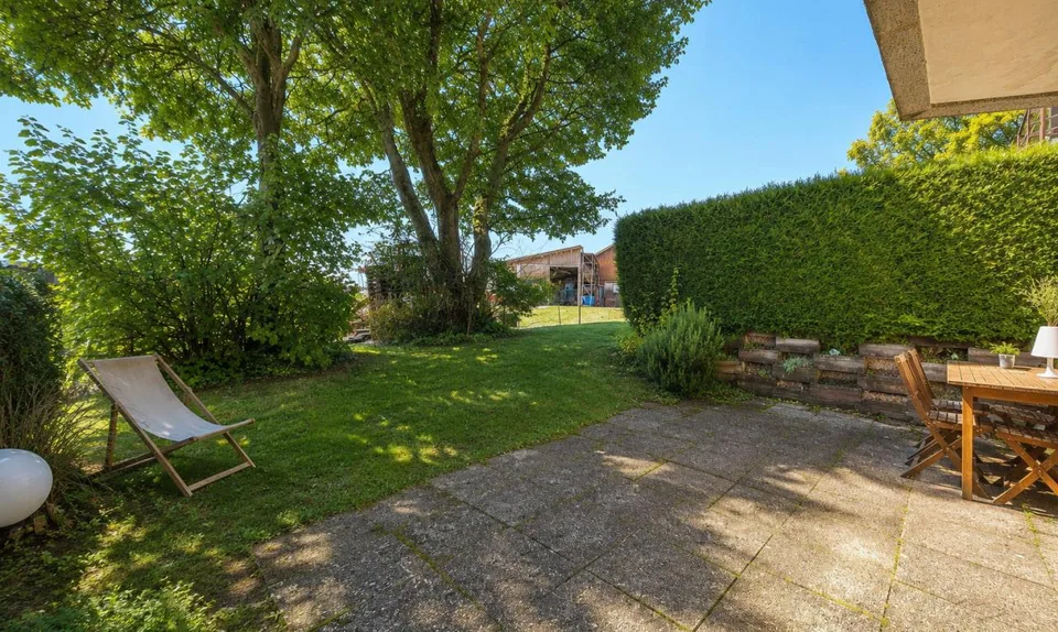 Appartement 3,5 pièces avec jardin dans un cadre verdoyant