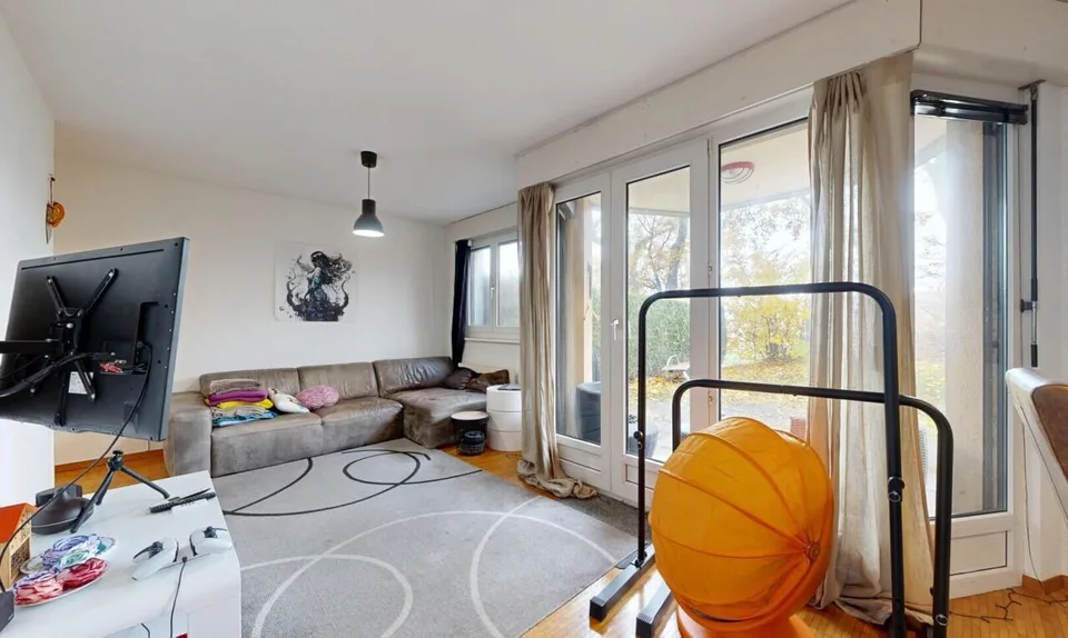 Appartement 3,5 pièces avec jardin dans un cadre verdoyant