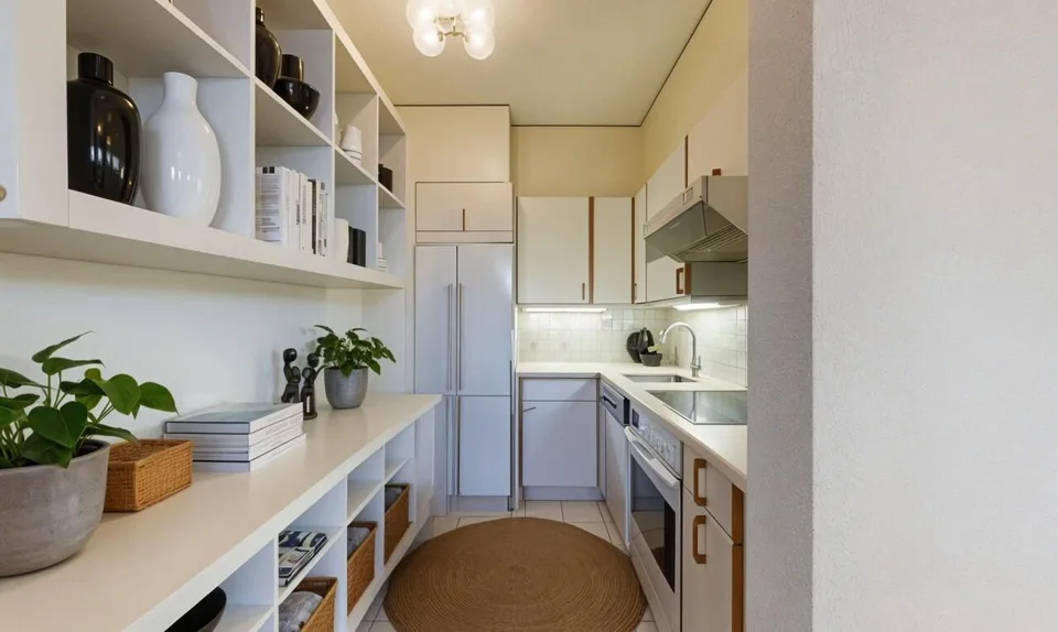 Appartement 3,5 pièces avec jardin dans un cadre verdoyant
