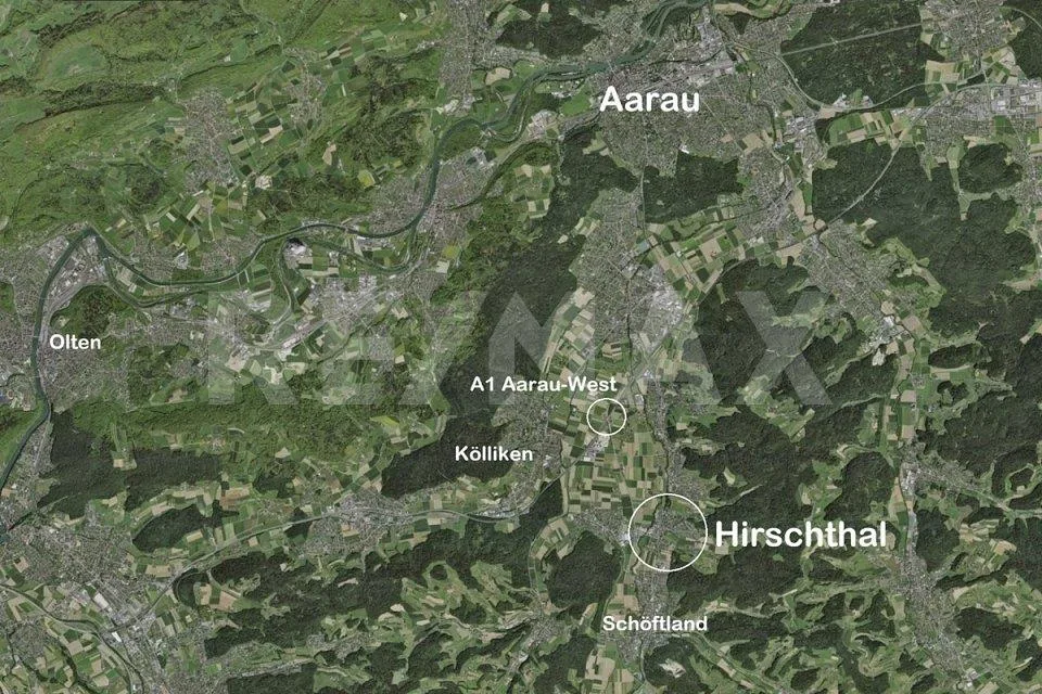 Bauland, 1'343 m², Bauzone W2A, Villen-Hanglage, unverbaubare Weits... – photo 8 sur 9
