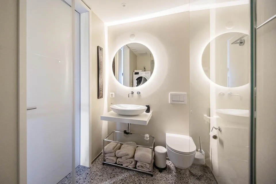Exklusive 3½-Zimmer-Wohnung im skandinavischen Stil in Obersaxen – Foto 8 von 15