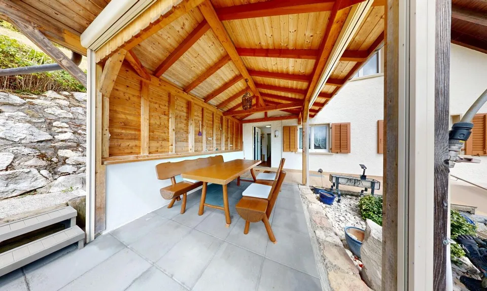 Einfamilienhaus mit viel Platz, Umschwung und freier Aussicht – Foto 5 von 11