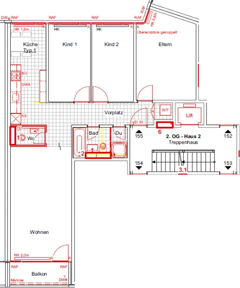 Sanierte 4.5-Zi-Wohnung im St. Johannquartier – photo 10 of 10
