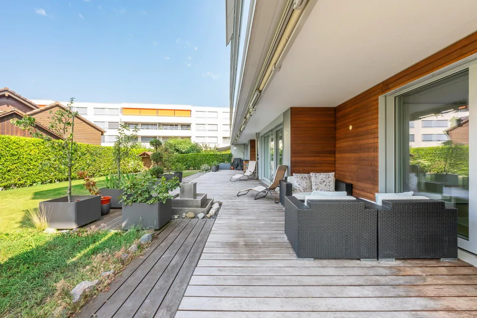 Gartenwohnung 6.5 Zimmer