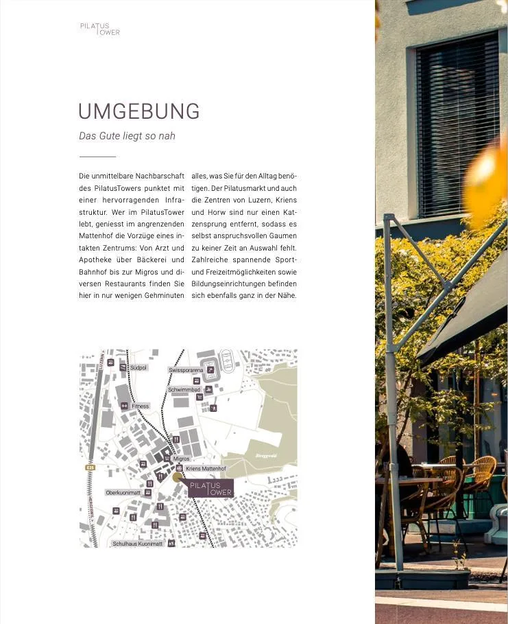 3.5 Zimmer Wohnung / PilatusTower 25. Stock – Foto 8 von 10