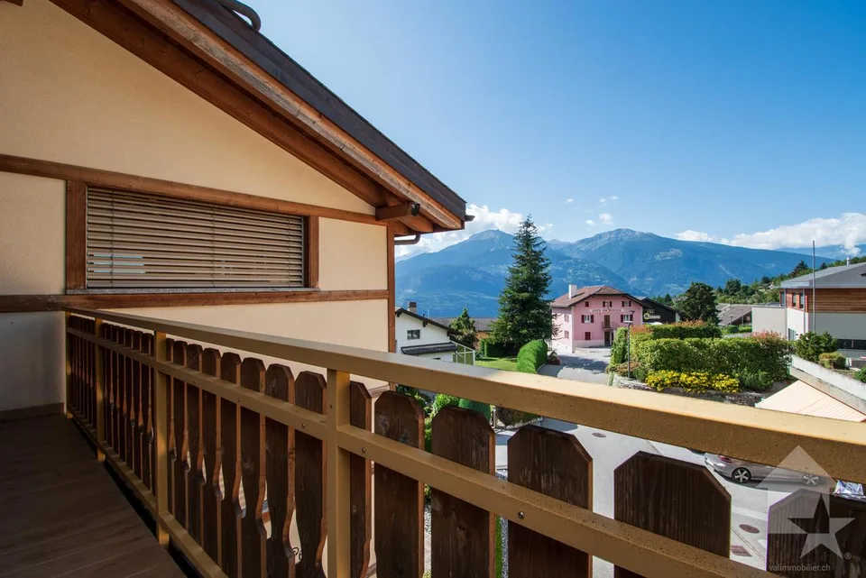 Mollens, appartement 3.5 pces sous les toits, entre nature et montagne – foto 12 di 13