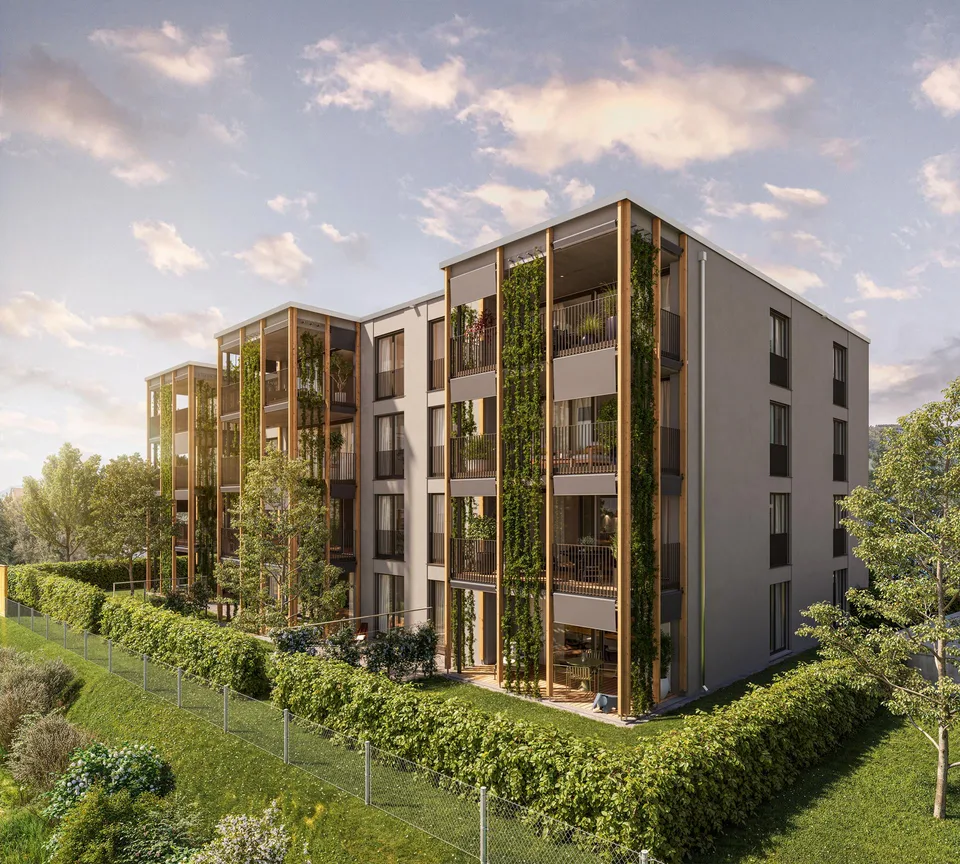 Appartement moderne 4.5 pièces avec espace de séjour couvert et beaucoup de soleil, situation centrale – photo 5 sur 5
