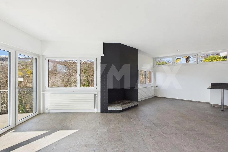 Villa panoramica con grande giardino e vista aperta – Breganzona – Foto 12 von 14