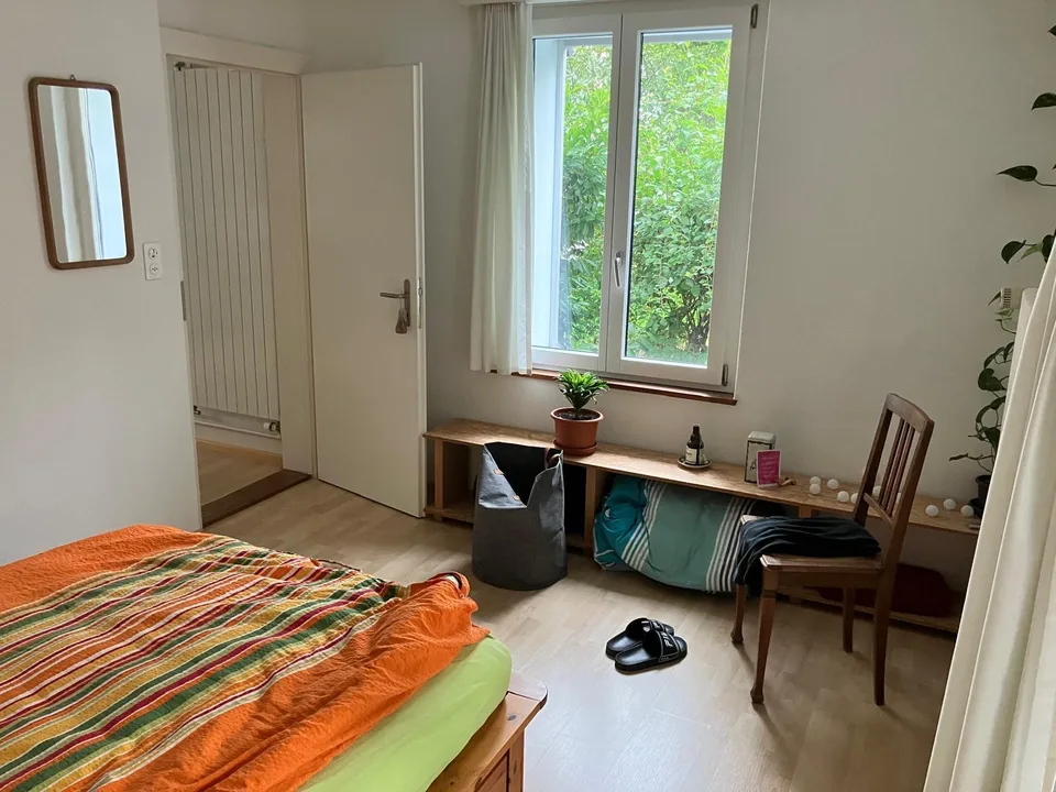 Zunzgen: zu vermieten sonnige 3-Zimmerwohnung im EG, frisch renoviert