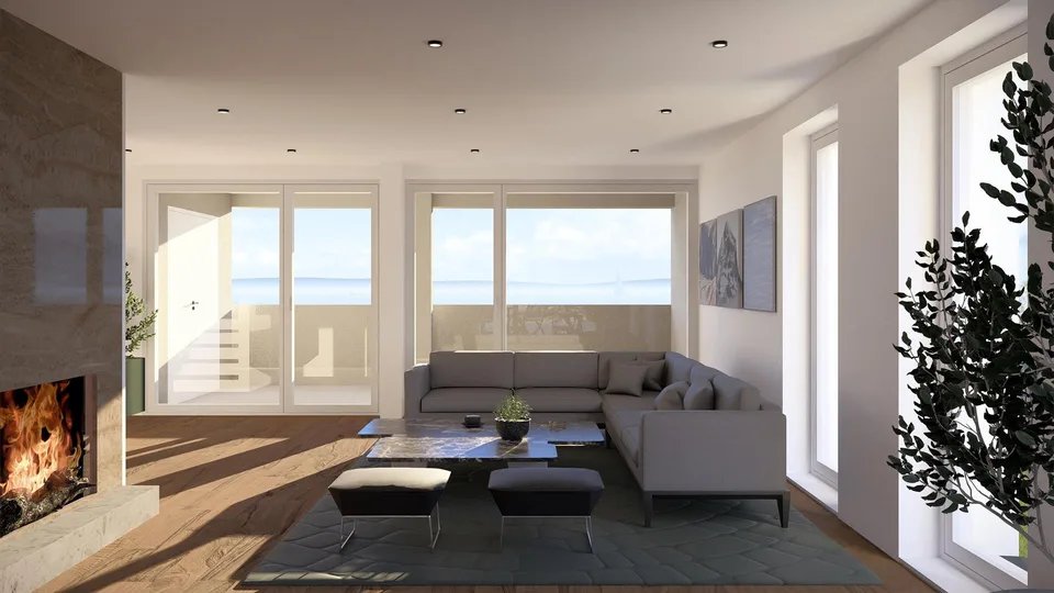 Moderne Doppeleinfamilienhaushälften mit Blick auf den Bodensee – foto 3 di 9