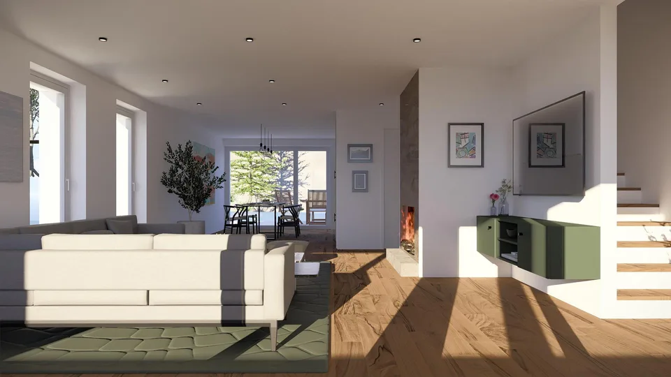 Moderne Doppeleinfamilienhaushälften mit Blick auf den Bodensee – foto 2 di 9