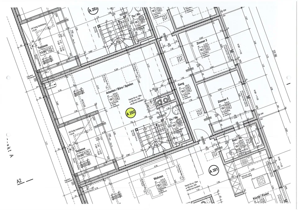 Grosszügige 4.5-Zimmer-Maisonettewohnung zentrale Lage in Domat/Ems