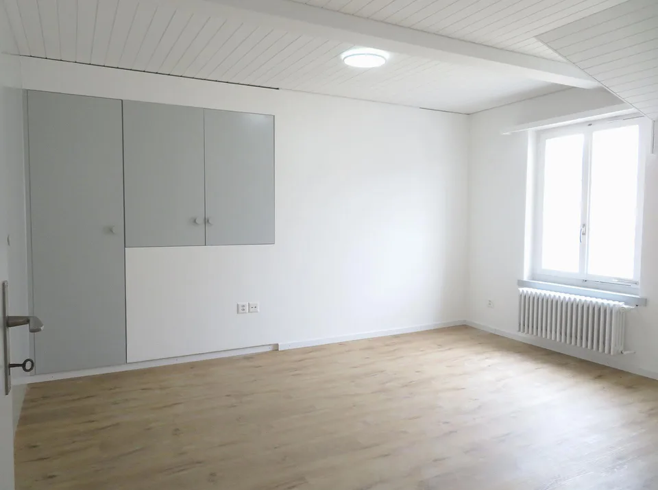 Erstbezug nach Kernsanierung: Stilvolle 3½-Zi-Dachwohnung mit Cheminée