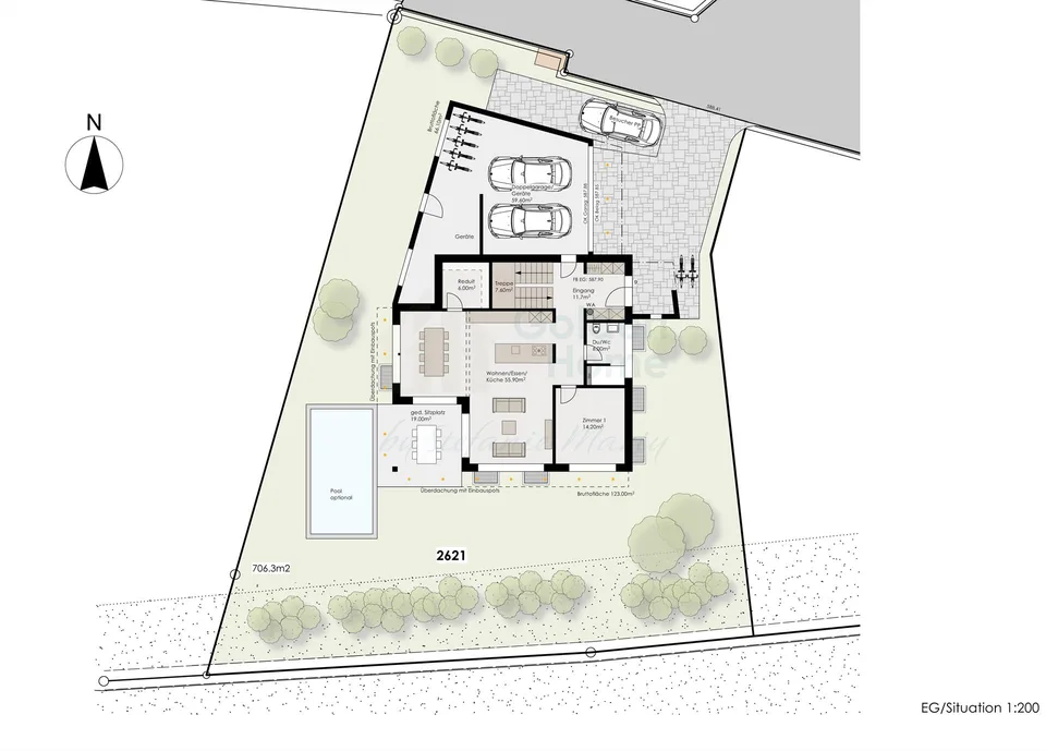 Exklusives 6,5 Zimmer-Neubauprojekt mit 267 m² Wohnfläche – foto 4 di 6