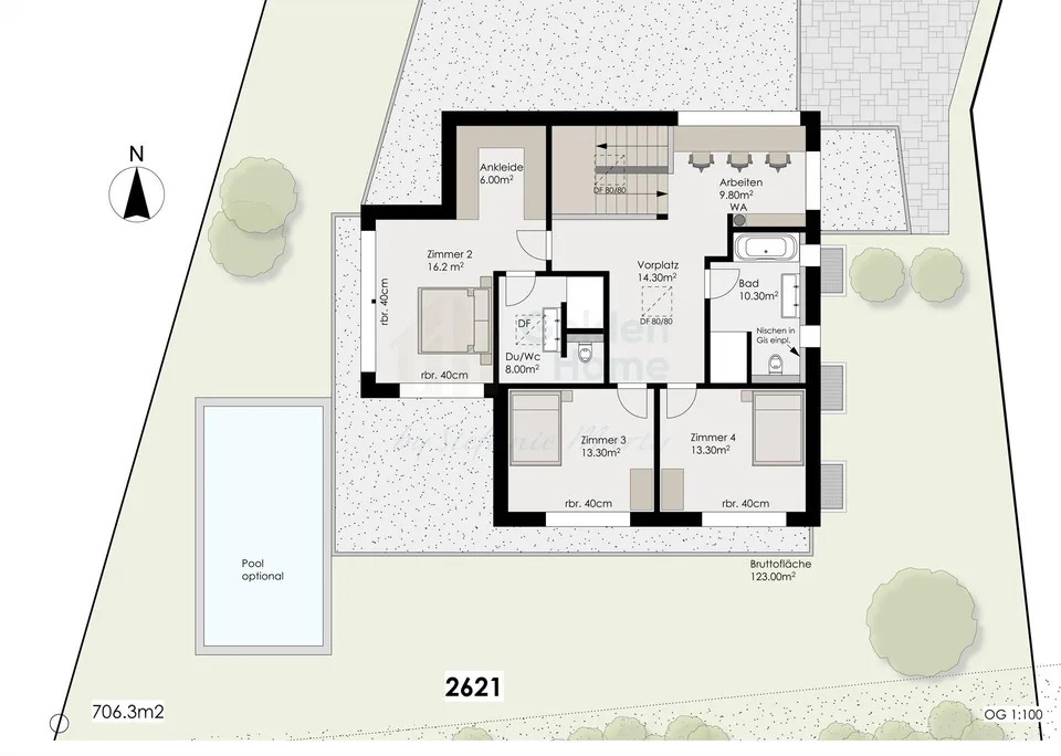 Exklusives 6,5 Zimmer-Neubauprojekt mit 267 m² Wohnfläche – foto 5 di 6