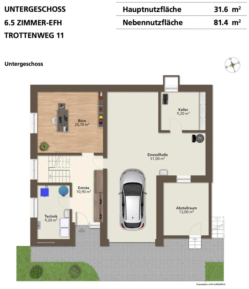 6.5-Zi-Haus im Zürcher Weinland – WG & Haustiere willkommen