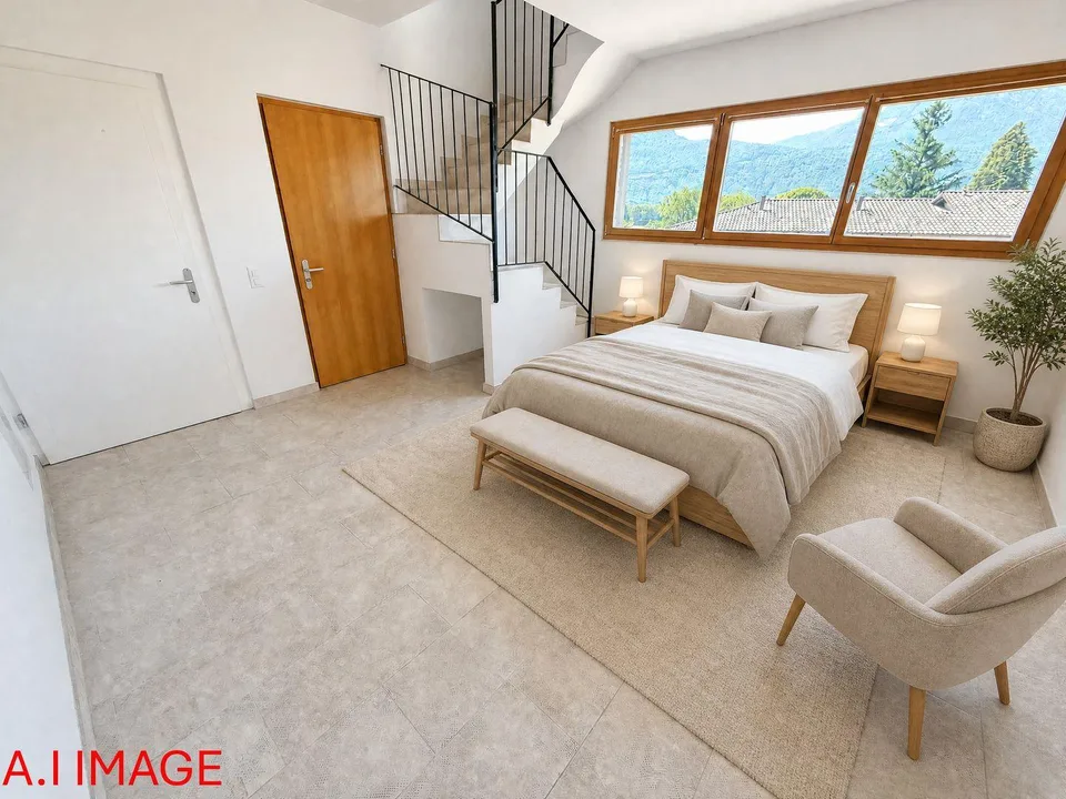 Zweifamilienhaus mit 5.5-Zimmer-Wohnung + 2-Zimmer-Wohnung, grossem Privatgrundstück, 4 Parkplätzen und Solarpanels – Foto 7 von 18