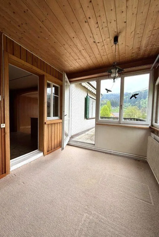 3.5-Zimmer Wohnung mit Wintergarten