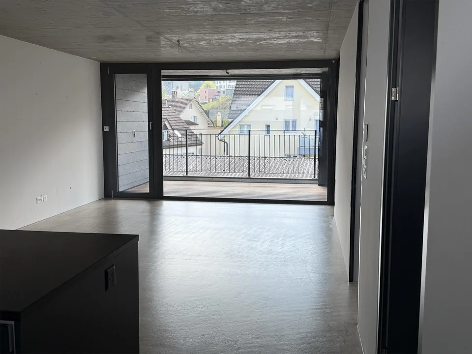 3 1/2 Zimmer Atttikawohnung im Loftcharakter mit gedeckter Terrasse