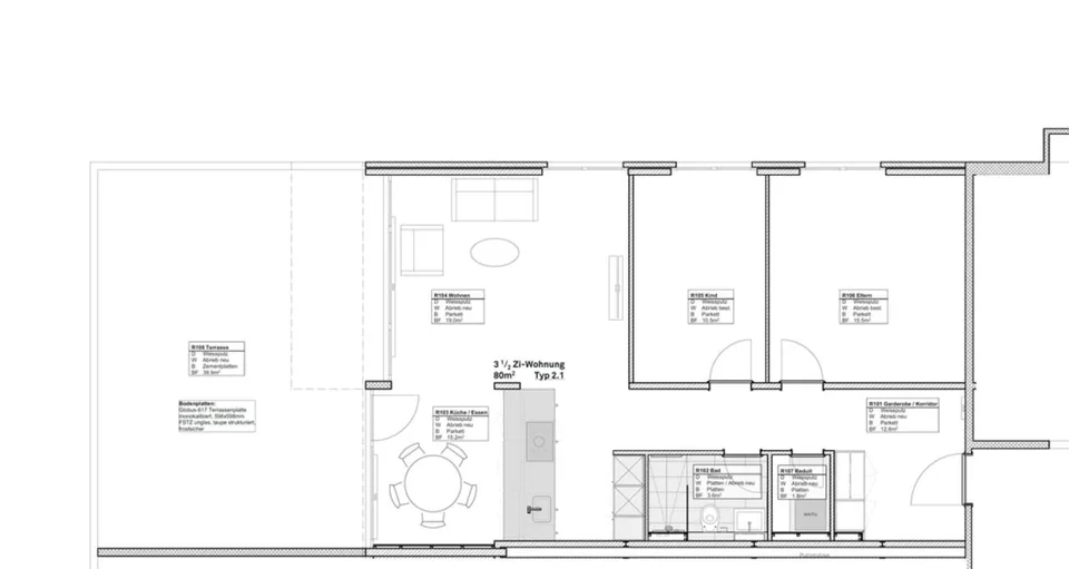 Terrassenwohnung mit über 40m2 Terrasse – foto 10 di 10