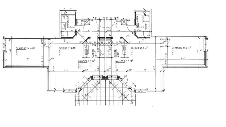 Joli appartement rénové de 2½ pièces avec terrasse