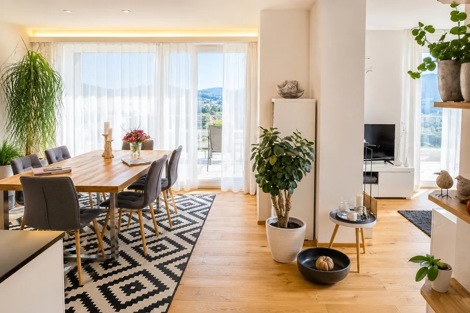 Modern, ruhige, zentrumsnahe Lage, grosse Terrass
