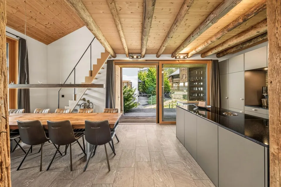 Loft di montagna caratteriale con sauna e vista sulla montagna – foto 2 di 6
