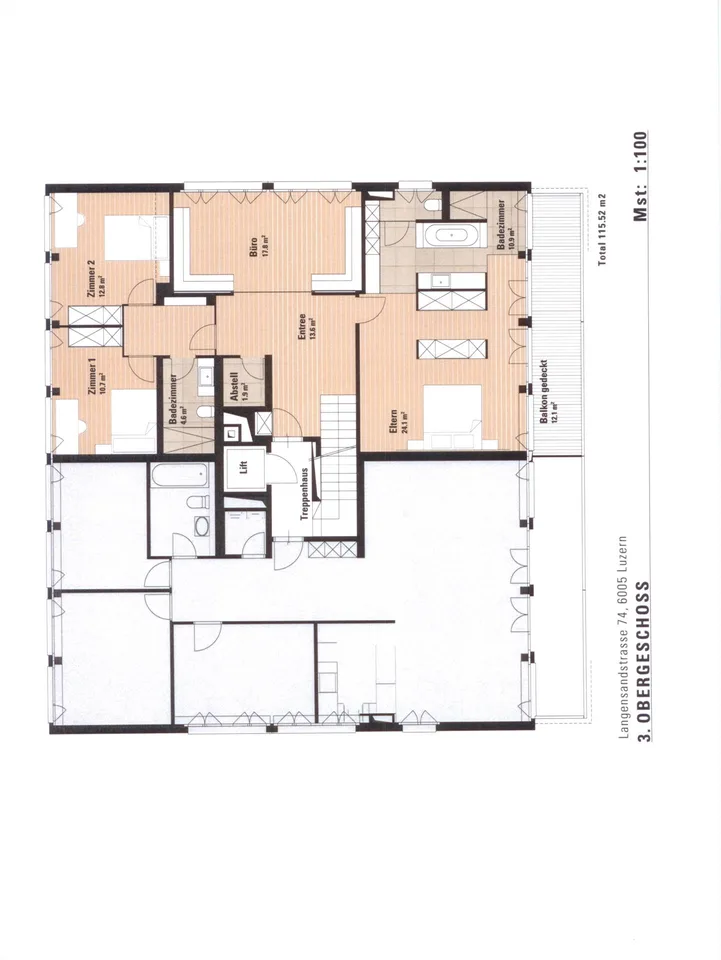 Exklusive 8-Zimmer-Maisonnettewohnung – photo 13 sur 13