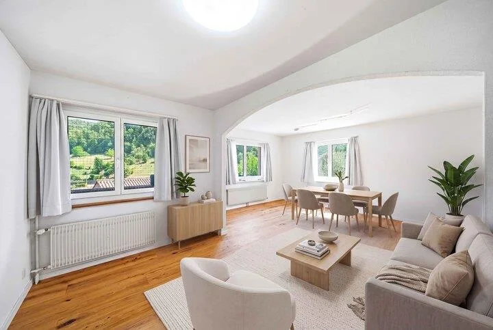 WELL-MAINTAINED, DETACHED 4.5-ROOM SINGLE-FAMILY HOME WITH PANORAMIC VIEWS – photo 2 of 8
