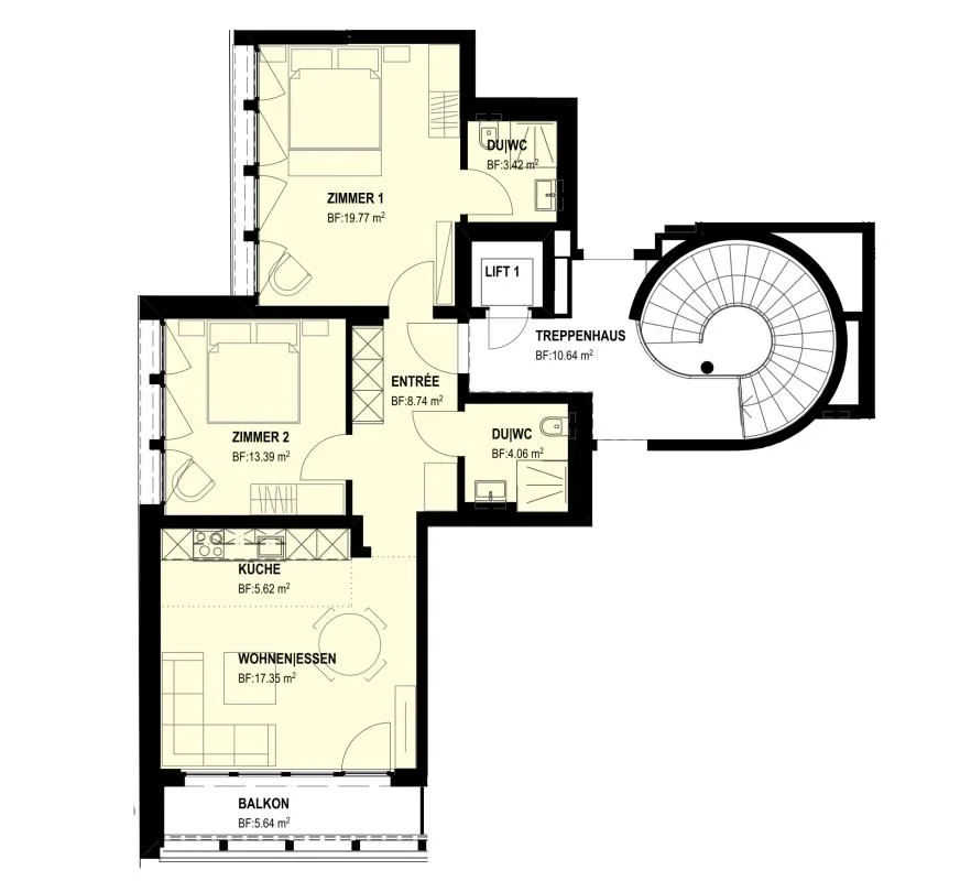 Appartamento moderno e centralmente situato di 3,5 locali ad Arosa (seconda casa) – foto 7 di 8