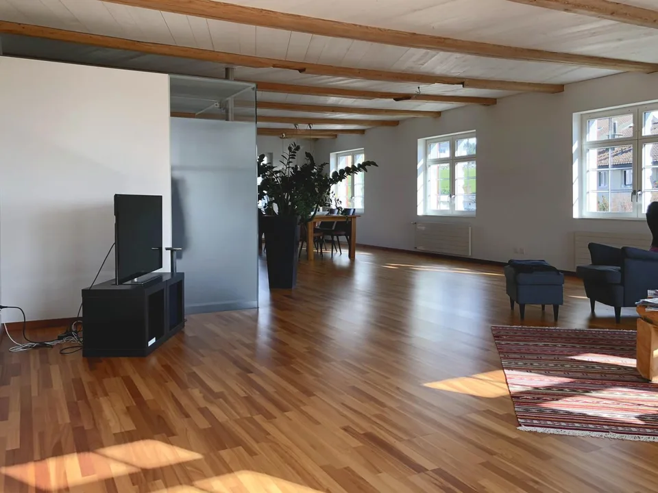 Exklusives Wohnen im historischen Riegelbau in Andwil SG